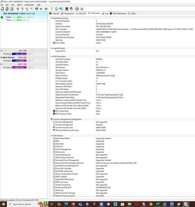 Hard disk extern Western Digita WD My Passport 2.5'' 5TB USB 3.2 Black
