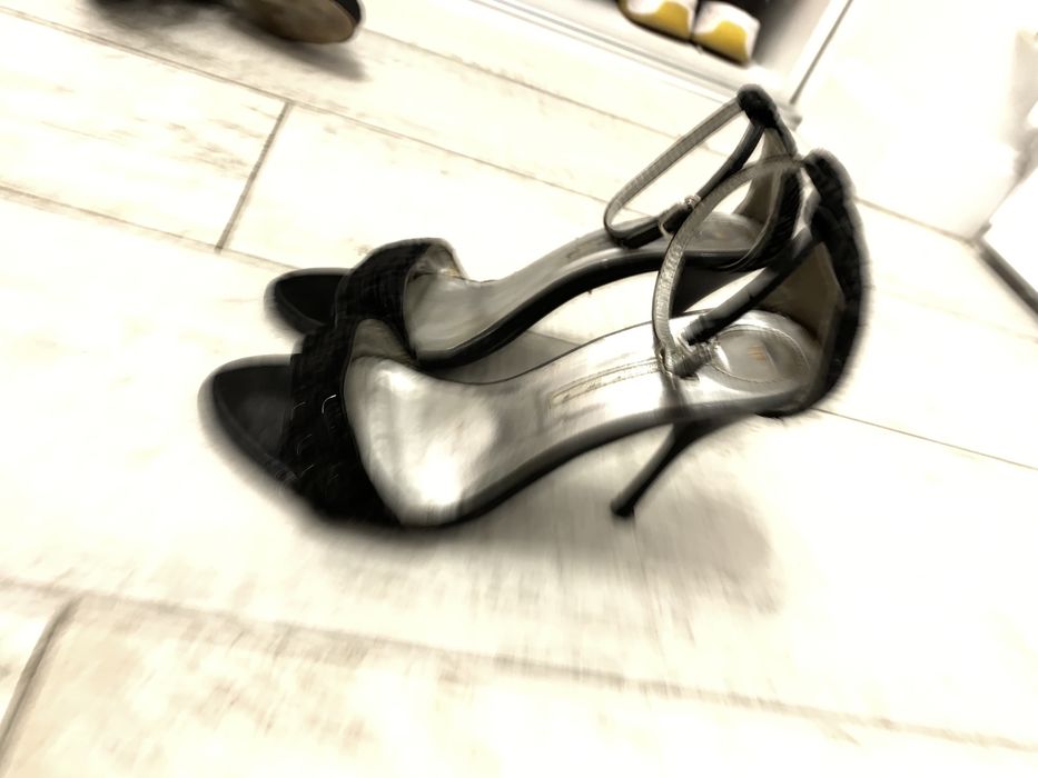 Sandale din piele naturala Otter, Musette, Only