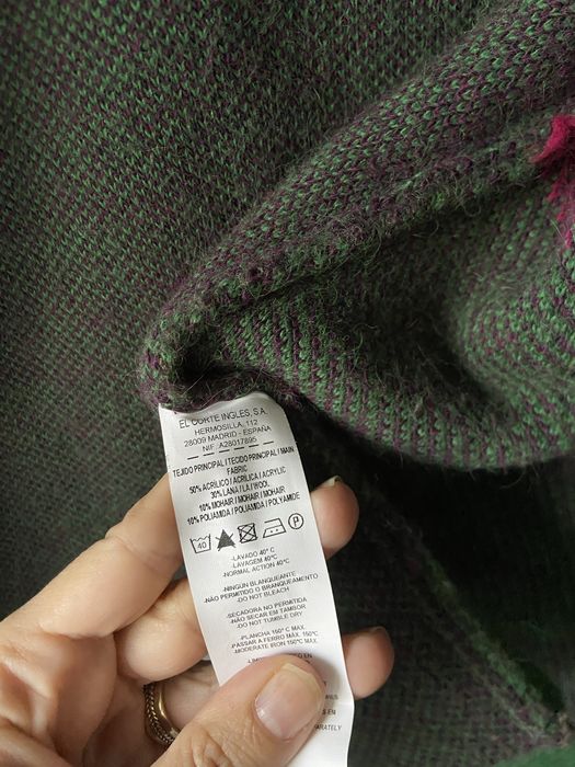 Cardigan gros blend lana, superb