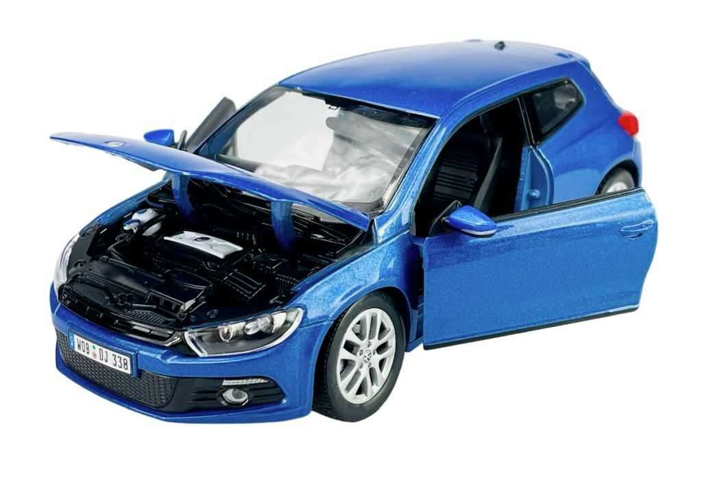 Macheta VW Scirocco MK3 2008 albastru - Welly NEX 1/24