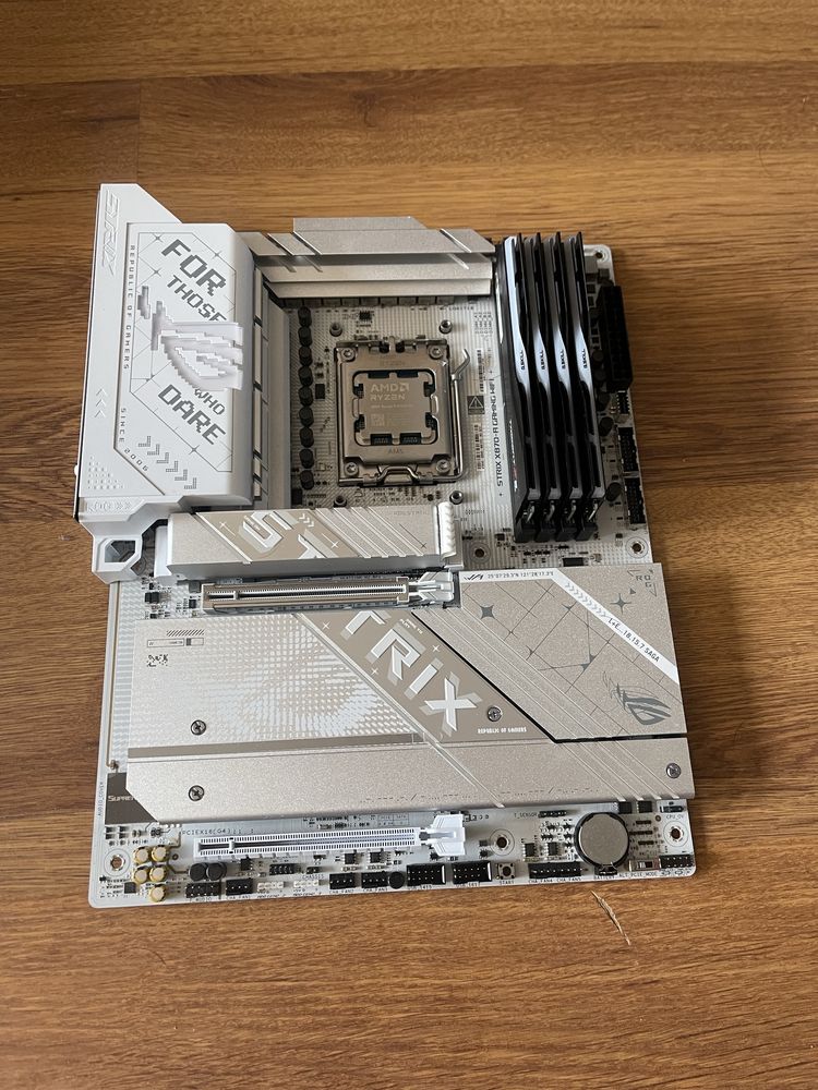 Топ ентусиастски комплект/Ryzen 9950x3D/X870 Strix/128GB/6TB SSD