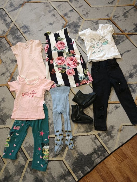 Детские вещи на девочке