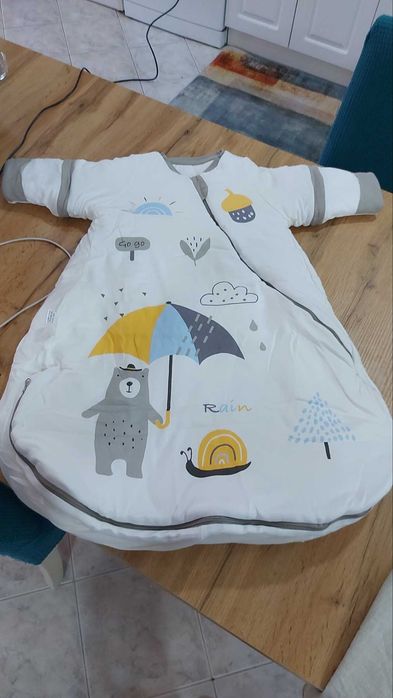 Детски спален чувал с красива апликация 3 броя 1M. и 80см. 110см.