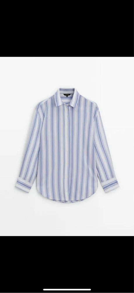 Рубашка Massimo Dutti 1 разб/у состояние идеальное размер оверсайз