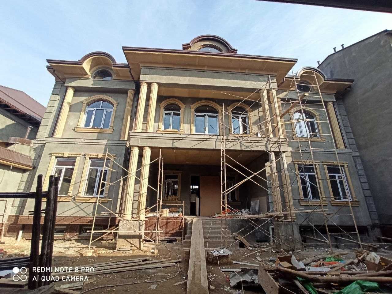 Фасадный декор из пенопласта decor fasada tyaga pokak karniz penoplast