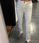 Jeans alb Stradivarius