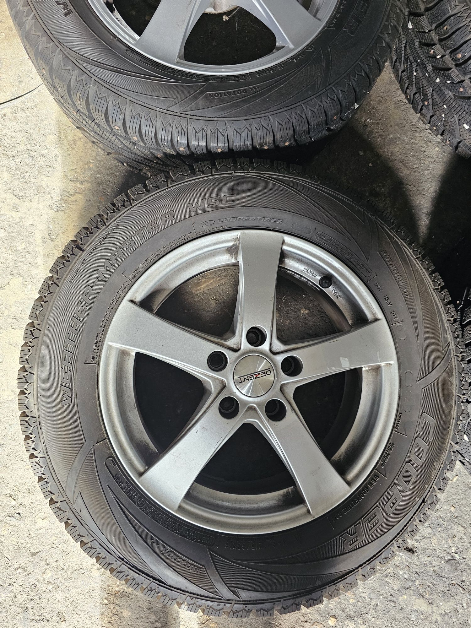 4 jante 5x114.3 R16 Dezent