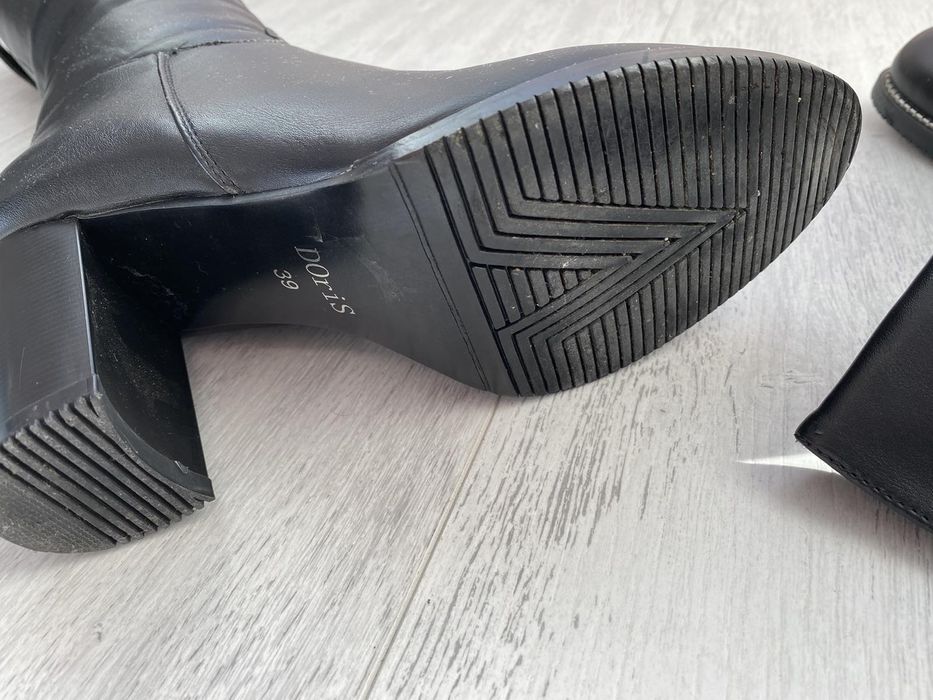 дамски ботуши на висок ток