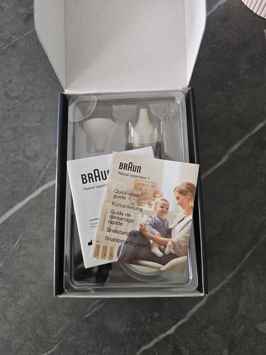Braun - НОВ назален аспиратор за бебе