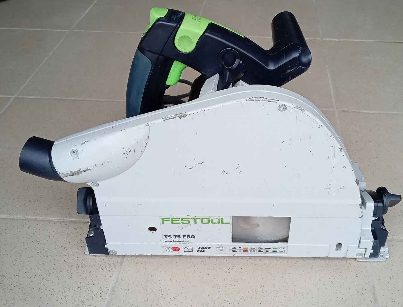 Потъващ циркуляр на FESTOOL TS 75 EBQ