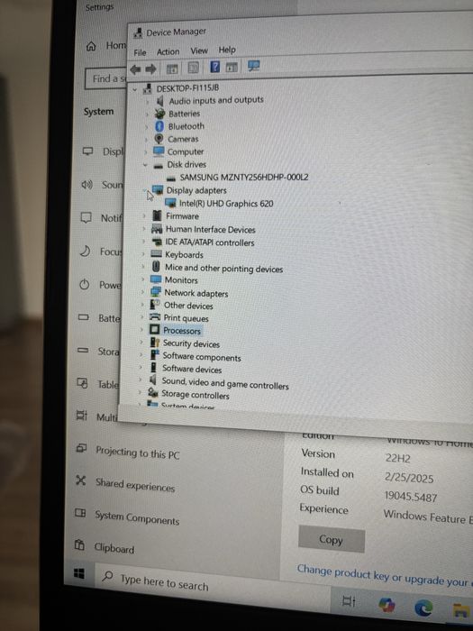 Asus Vivobook 15 Gold. •i5 8th gen• SSD 256gb• Taste luminate