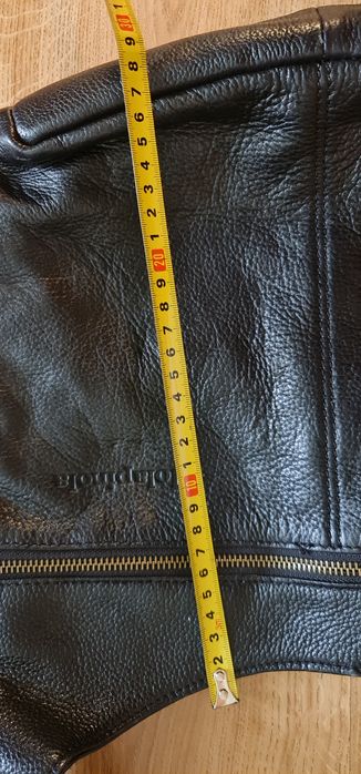 Чанта през рамо от естествена кожа