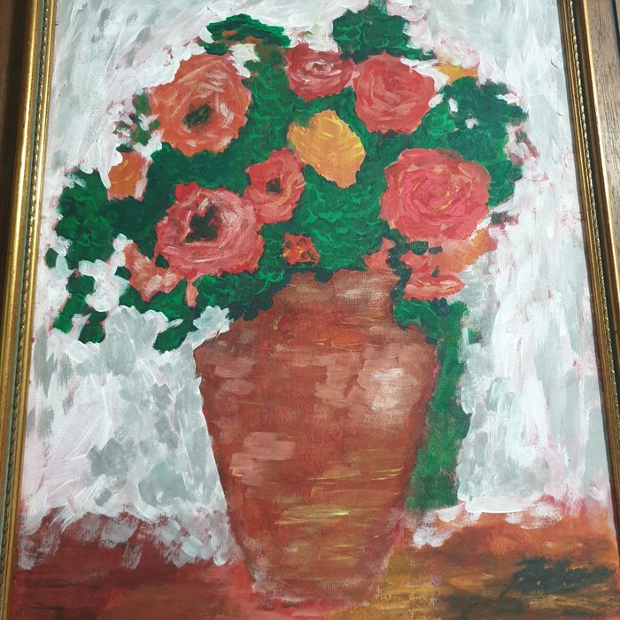 Tablou pictură pe carton