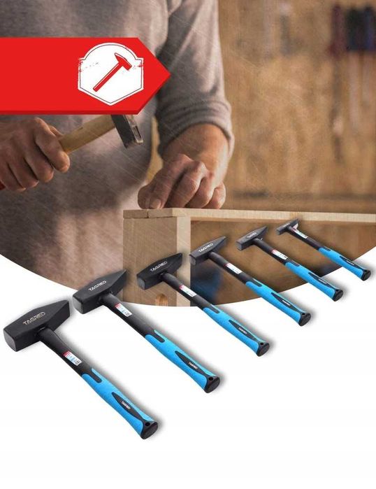 Set 5 ciocan maner fibra de sticla 100g-2kg (TA1422)