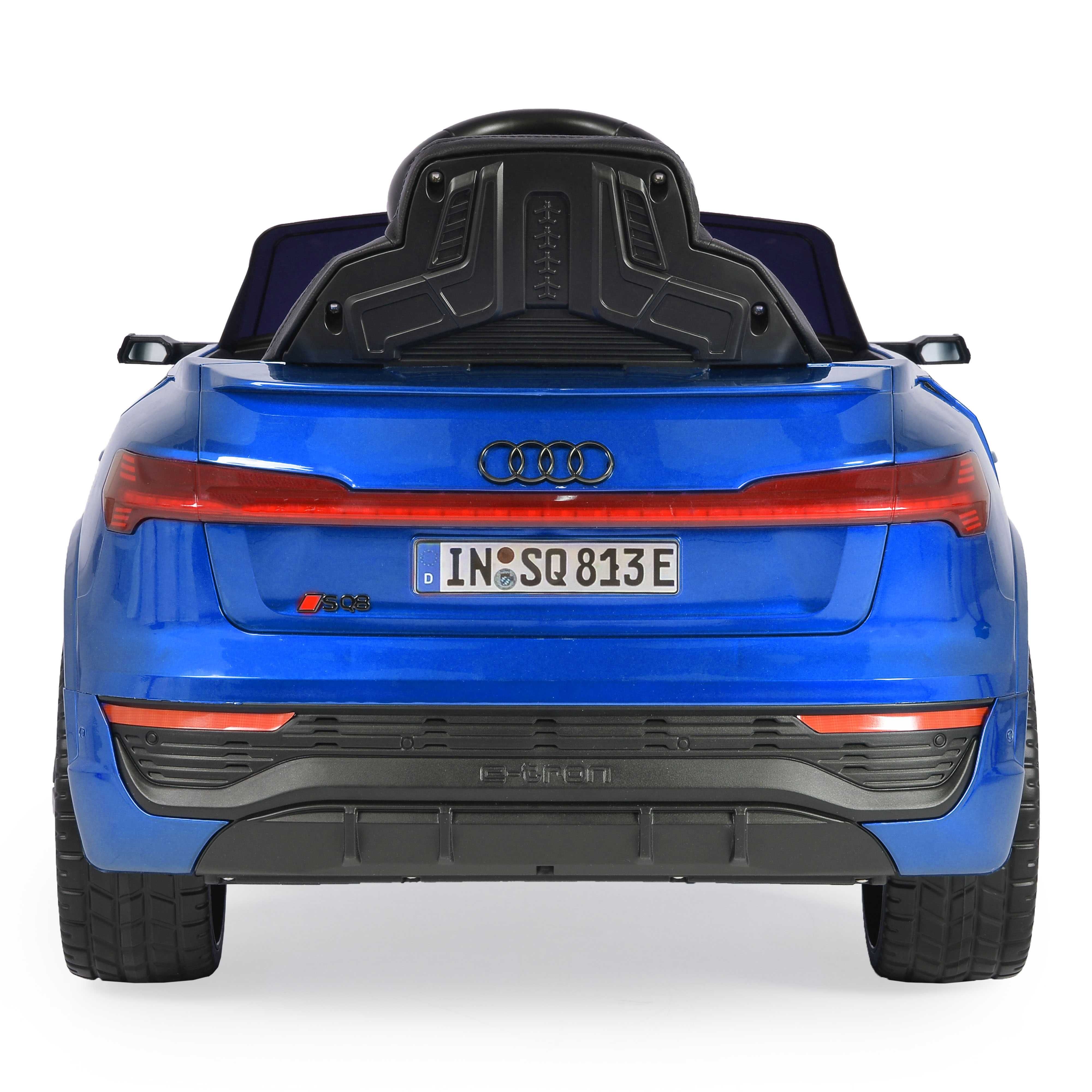 ТОП ЦЕНА!НОВО!Акумулаторен джип Audi SQ8 BLUE с 12V батерия,EVA гуми