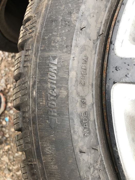 Джанти с зимни гуми 4бр.5х100мм.Тойота Авенсис,Toyota ,205/55R16