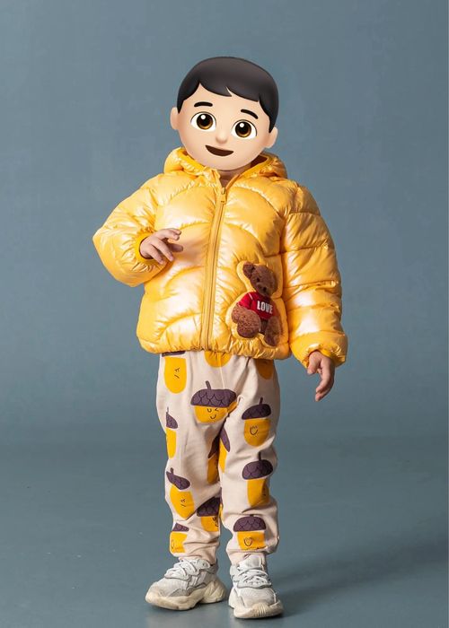 Детская куртка с капюшоном