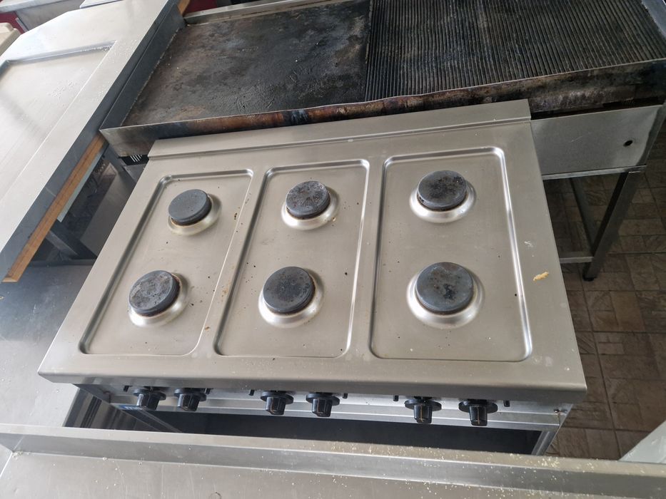 Aragaz de.putere de banc sau cu banc, din inox, gaz sau curent