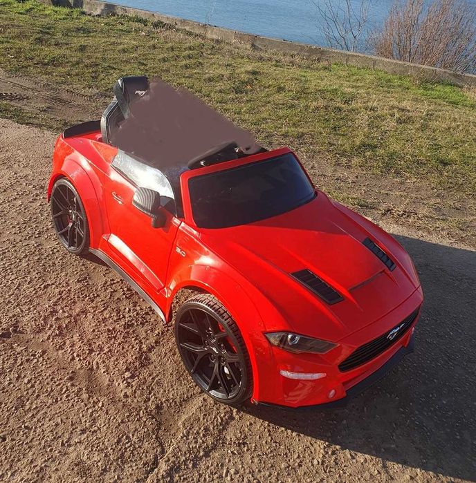 Masinuta electrica pentru copii Ford Mustang Rosu