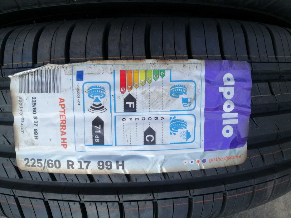 2 Нови летни гуми 225/60 R17  Apollo Apterra HP дот 2517