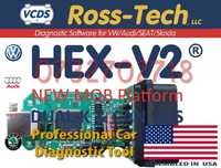 VCDS HEX-CAN V2 MBQ HW1:1 SOFT original Arm STM32429 Premium