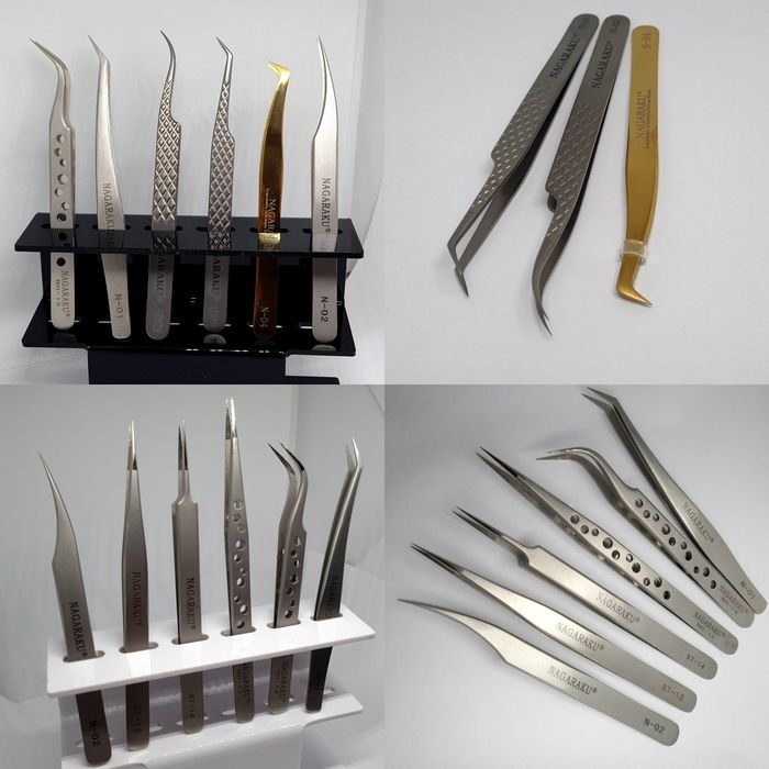 Четки за мигли, Микрофибърни четки, четки апликатори, Пръстени палетки