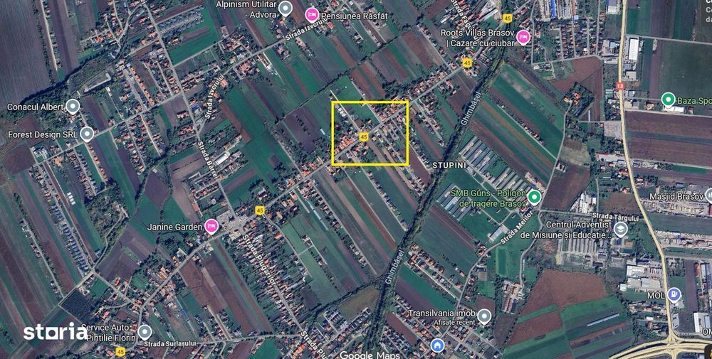 Teren rezidential Brasov – Stupini zona de case