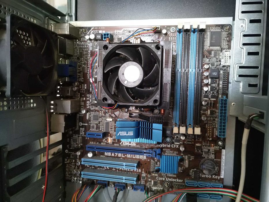 Процесор AMD FX-4170 + Дънна платка ASUS M5A78L-M USB3