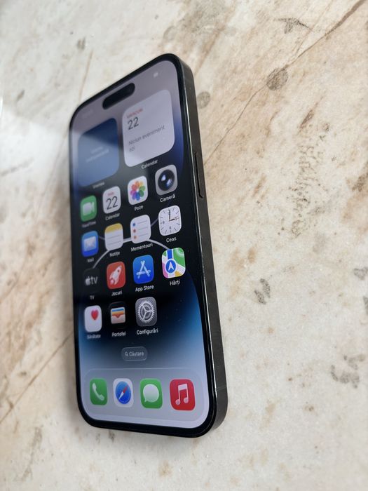 Iphone 14 Pro negru 128gb liber de retea