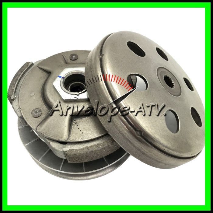 Ambreiaj LINHAI 400 410 420 cu Oala + Saboti + Fulie Linhai 400 400cc