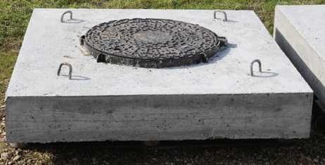 Placi din beton cu capac sau simple pentru canalizare STOC