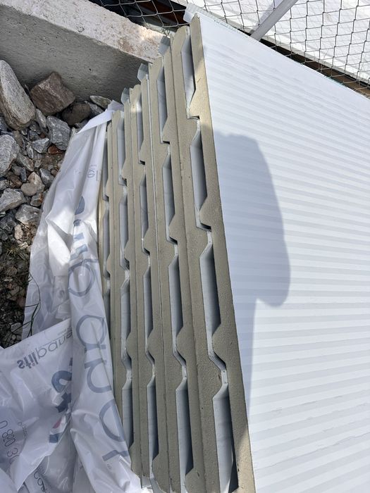 ПОКРИВНИ ТЕРМОПАНЕЛИ - 40мм дебелина, 5 ребра