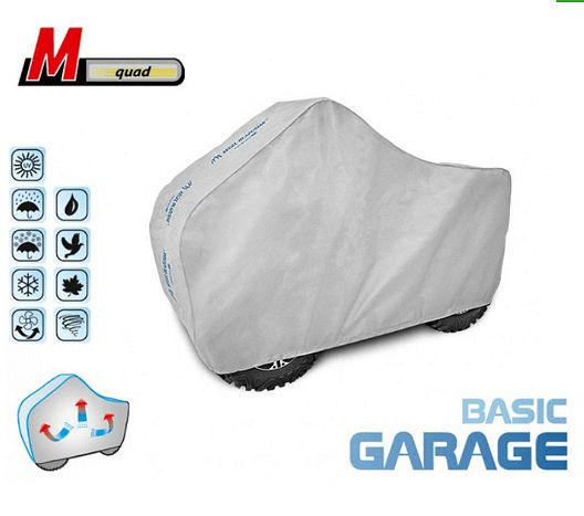 Покривало за atv kegel серия basic, размер m, сив цвят , quad