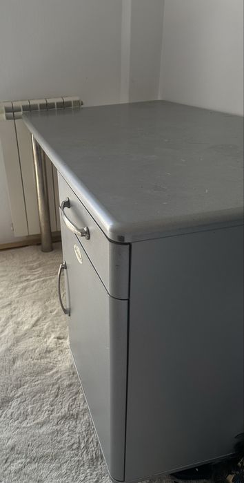 set mobilier 3 piese:dulap cu rafturi, dulap cu sertare, birou