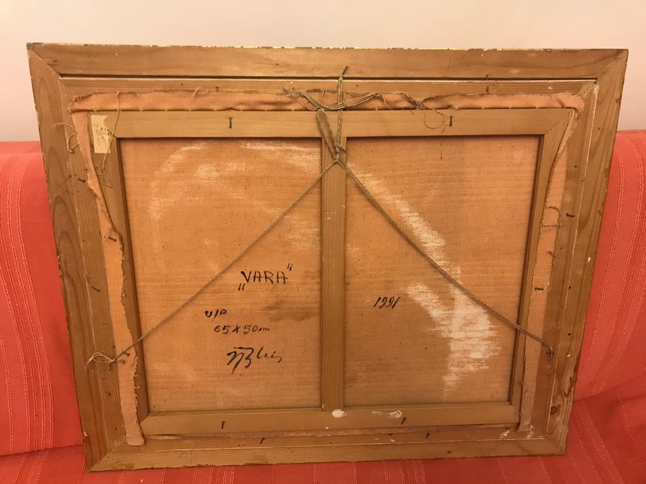 Tablou Nicolae Blei "Vara", semnat, datat