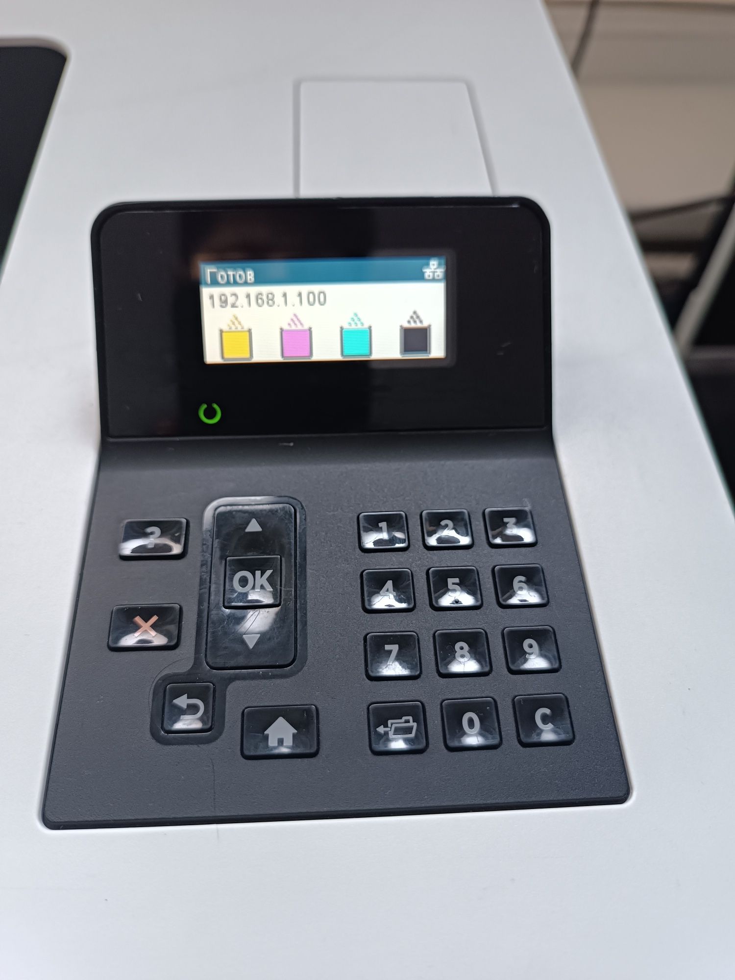 HP Color Laser jet Enterprise M552dn, цветной принтер