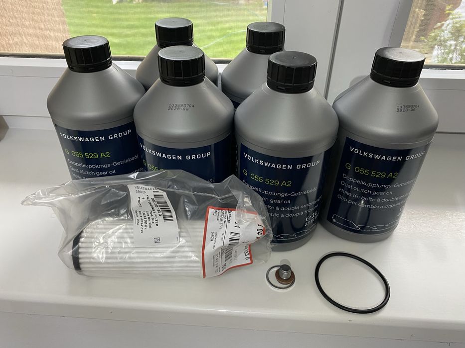 KIT schimbare ulei original VW DSG7 DQ381/DQ500 - 6L ulei + Filtru