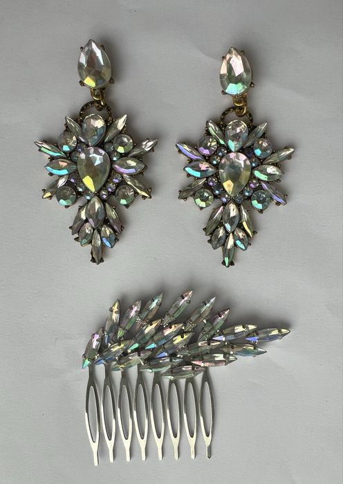 Set cercei / bratara/ accesoriu par