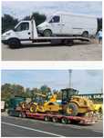 Trailer/Platforma/Tractari/Transport auto și utilaje în toată România