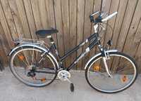 Bicicleta Dama (unisex) BLACKSHOX roți 28 cadru aluminiu full Shimano