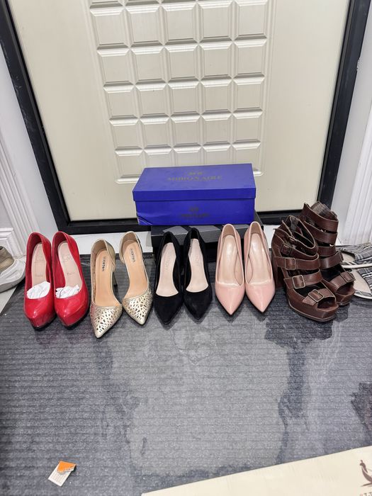 Туфли разных каблуков