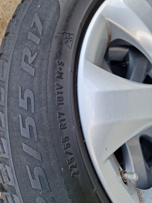 Jante 5x115 Opel Astra J Insignia anvelope iarna 225 55 17