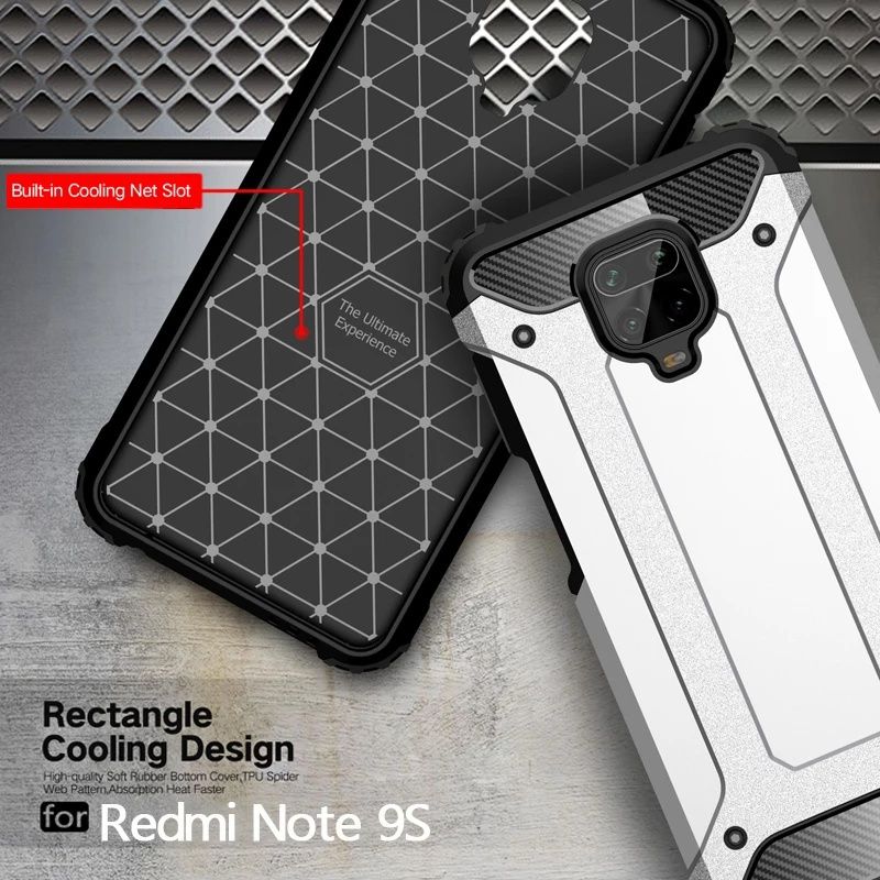 Xiaomi Mi 11 10 10T Lite / Redmi 9 / Note 10 Pro /Удароустойчив кейс