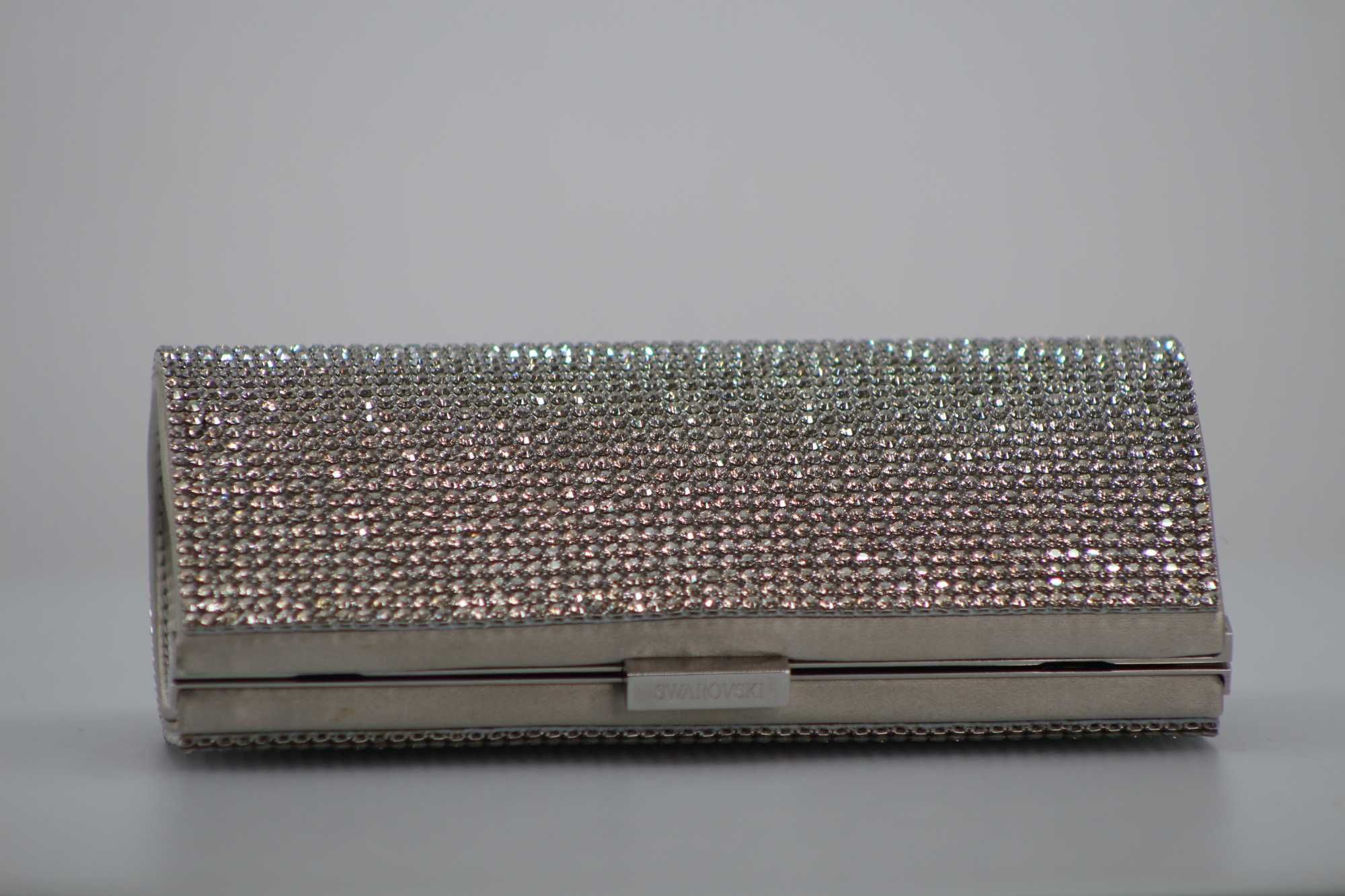 Clutch de seara din cristale Swarovski