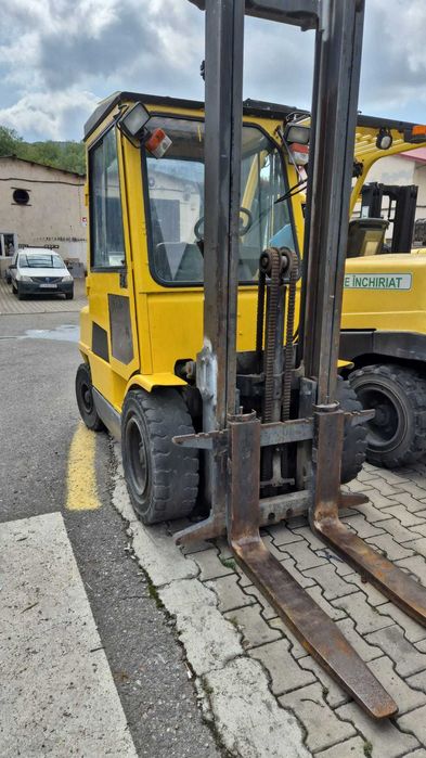 Vând urgent Stivuitor Hyster H3.00XM 3 tone,Triplex, 1997, ISCIR , Gaz