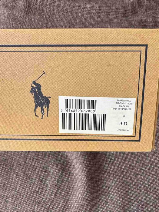 Маратонки Polo Ralph Lauren Sneakers Train 89 номер 42 черни и сиви