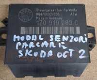 Modul senzor parcare, cod 1Z0919283C, Skoda Octavia 2