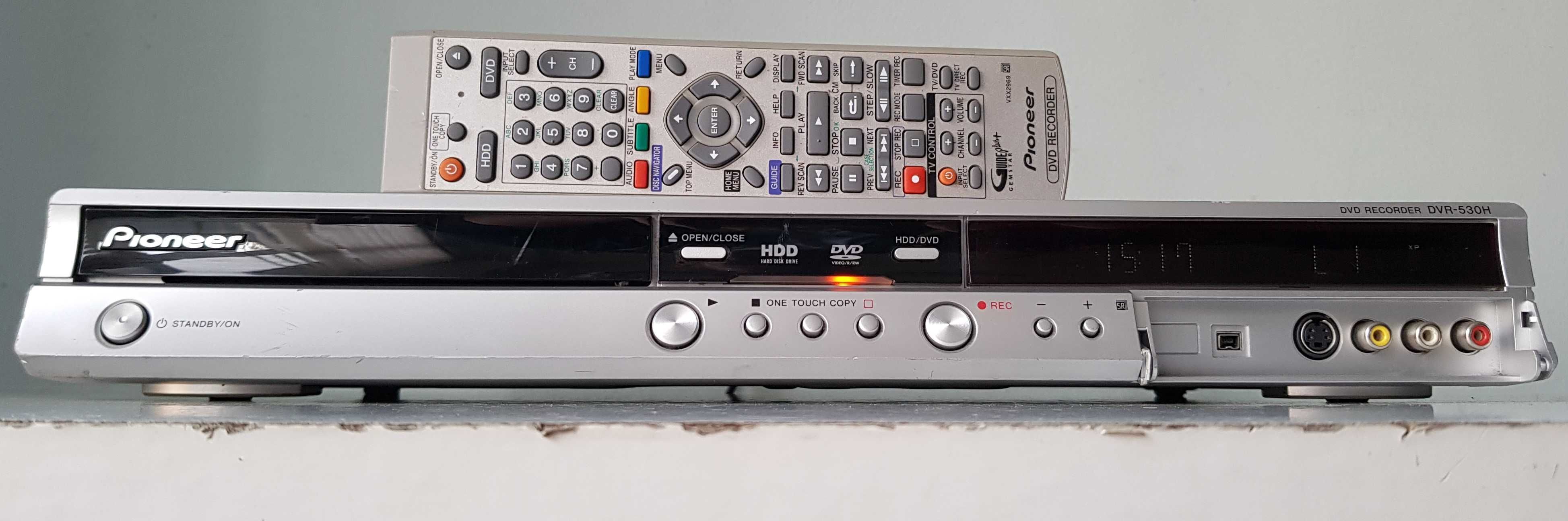 Pioneer DVR 530 H S dvd recorder cu HDD 160 GB muzica arta colectie