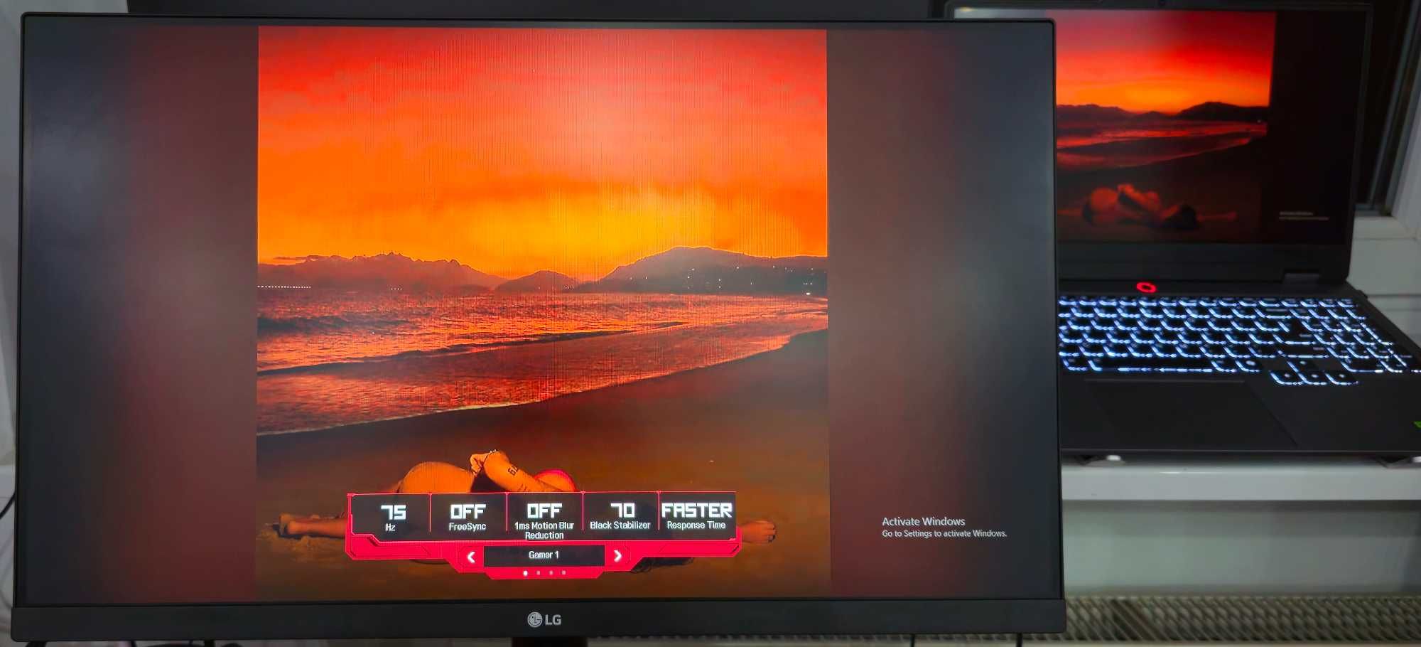 Monitor Gaming LED IPS LG 24", Full HD, 75Hz, AMD Freesync