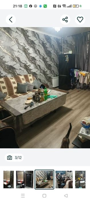 Продается квартира массив панельный 4х комнатная